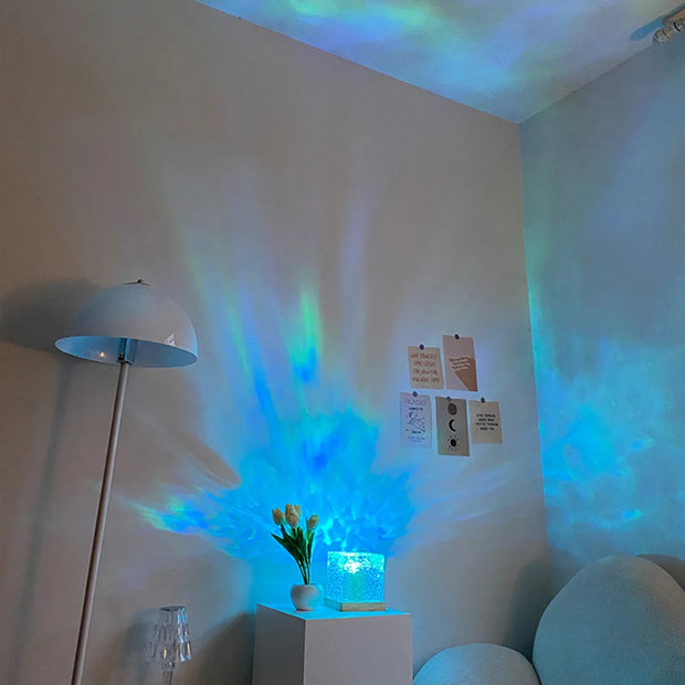 Water Ripple Projector Night Light