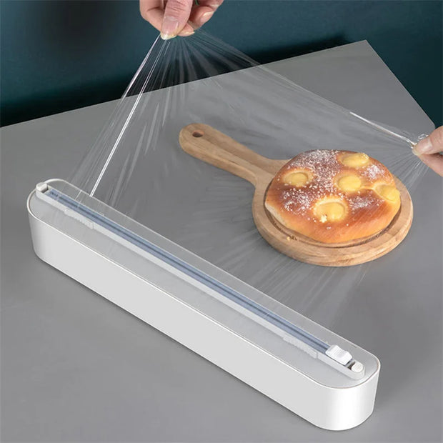 Magnetic Cling Film Cutting Machine Plastic Cling Film Cutting Machine Refrigerator Magnetic Cutting Box Food Cutting Artifact