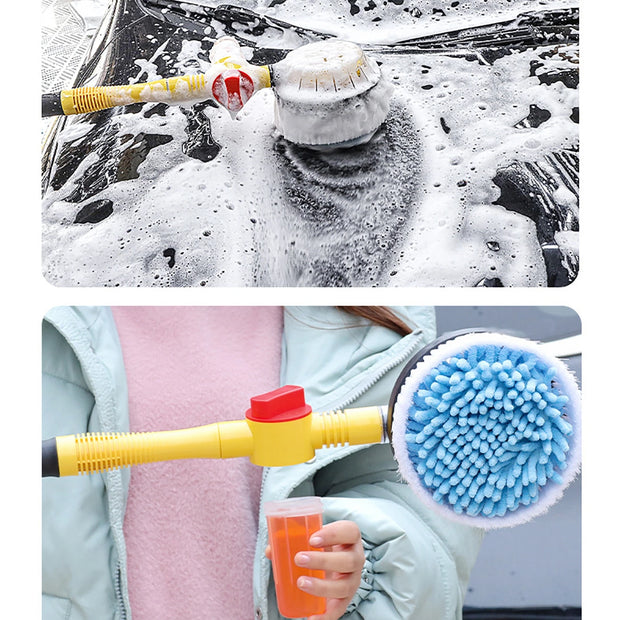 Long Handle car Cleaning Mop Brush