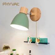 Nordic LED Bedside Wall Lamp