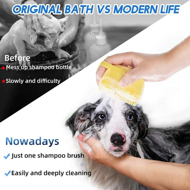 Pet Dog Shampoo Brush 2.7oz 80ml