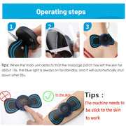 Electric Massager Cervical Neck Back Patch